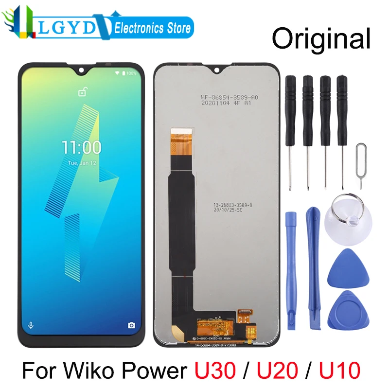 Schermo Lcd Originale E Digitalizzatore Assemblaggio Completo Per Wiko Power U30 / Power U20 / Power U10