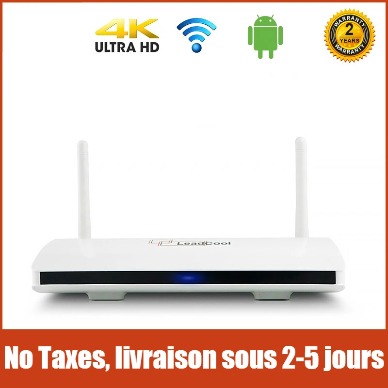 Authentic Leadcool qhdtv iptv box Android 9.0 Media Player 16GB AMLOGIC S905W quad core qhdtv leadcool decoder Smart TV BOX