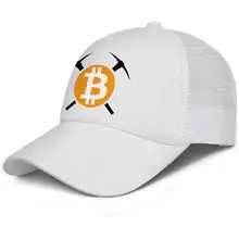 Мужская бейсбольная Кепка Биткоин-Майнер с низким ключом, регулируемая сетчатая Кепка для улицы