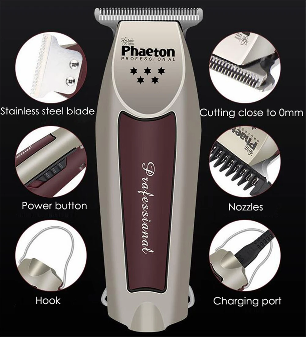 phaeton professional cordless hair trimmer