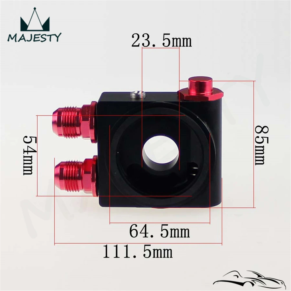 Фильтр масляного радиатора адаптер/адаптер для сэндвич пластины термостата + 3/4