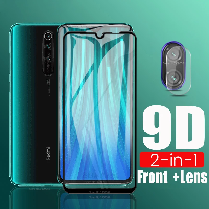 

2-in-1 camera protector glass on the xiomi redmi note 7 8 6 5 pro tempered glasses for xiaomi redmi 8 7 7a 6 pro 6a 5 lens film