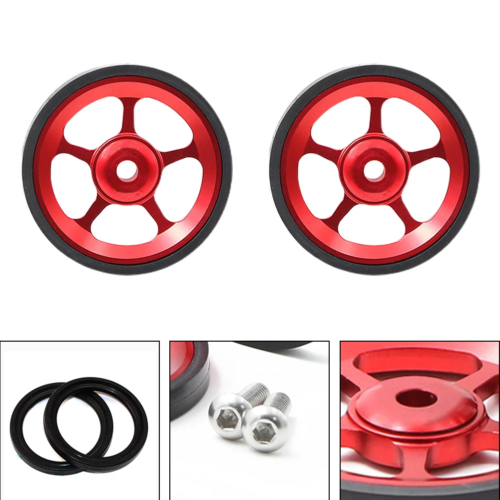 2 шт., супер светильник, легко крепится на колесах, алюминиевый сплав, аксессуары, мини, для улицы, прочный, складной велосипед, расширяющийся, задний для Brompton