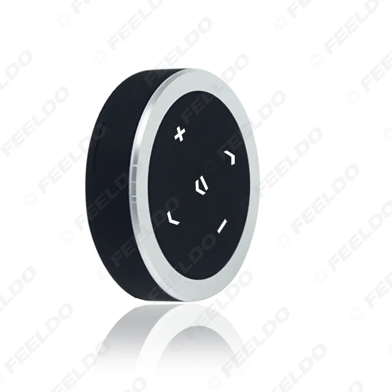 Серебристый 10 шт. новейший Смарт Bluetooth Руль дистанционного управления Поддержка воспроизведения музыки SIRI камера селфи для IOS Android портативное устройство - Цвет: Серебристый