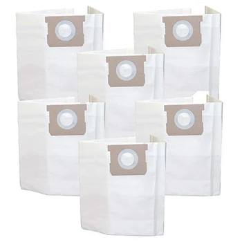 

6Pack Filtration Bags for Shop-Vac Type Bags SV-9066100,Models Shop Vac 5 Gallon, 6 Gallon, 8 Gallon Wet and Dry Vacuum