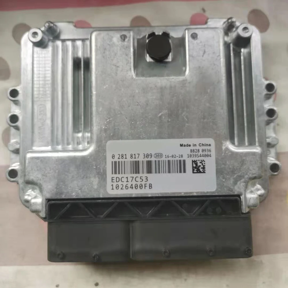 0281017309 0281817309 EDC17C53 дизельный двигатель бортовой компьютер ECU оригинал для Bosch JAC