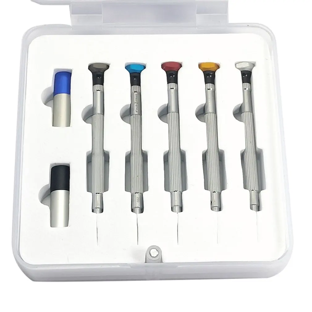 

5pcs Professional Precision Screwdriver Set Remove Screw Screwdriver Watch Repair Tools Kit Men/Women Watch Set