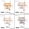 INS Portable Baby Wooden Hanging Swing Seat Adjustable Safety Canvas Cushion Hammock 0-12 Months Toddler Outside Swing Chair 2