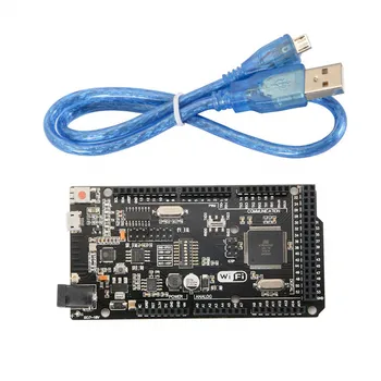 

Mega2560 + WiFi R3 ATmega2560+ESP8266 32Mb memory USB-TTL CH340G for Arduino Mega NodeMCU For WeMos ESP8266