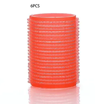

Full Set Of Self Adhesive Hair Rolls Convenient Styling Tool 6pcs Light Hair Care Accessories Diy Plastic Hair Curler