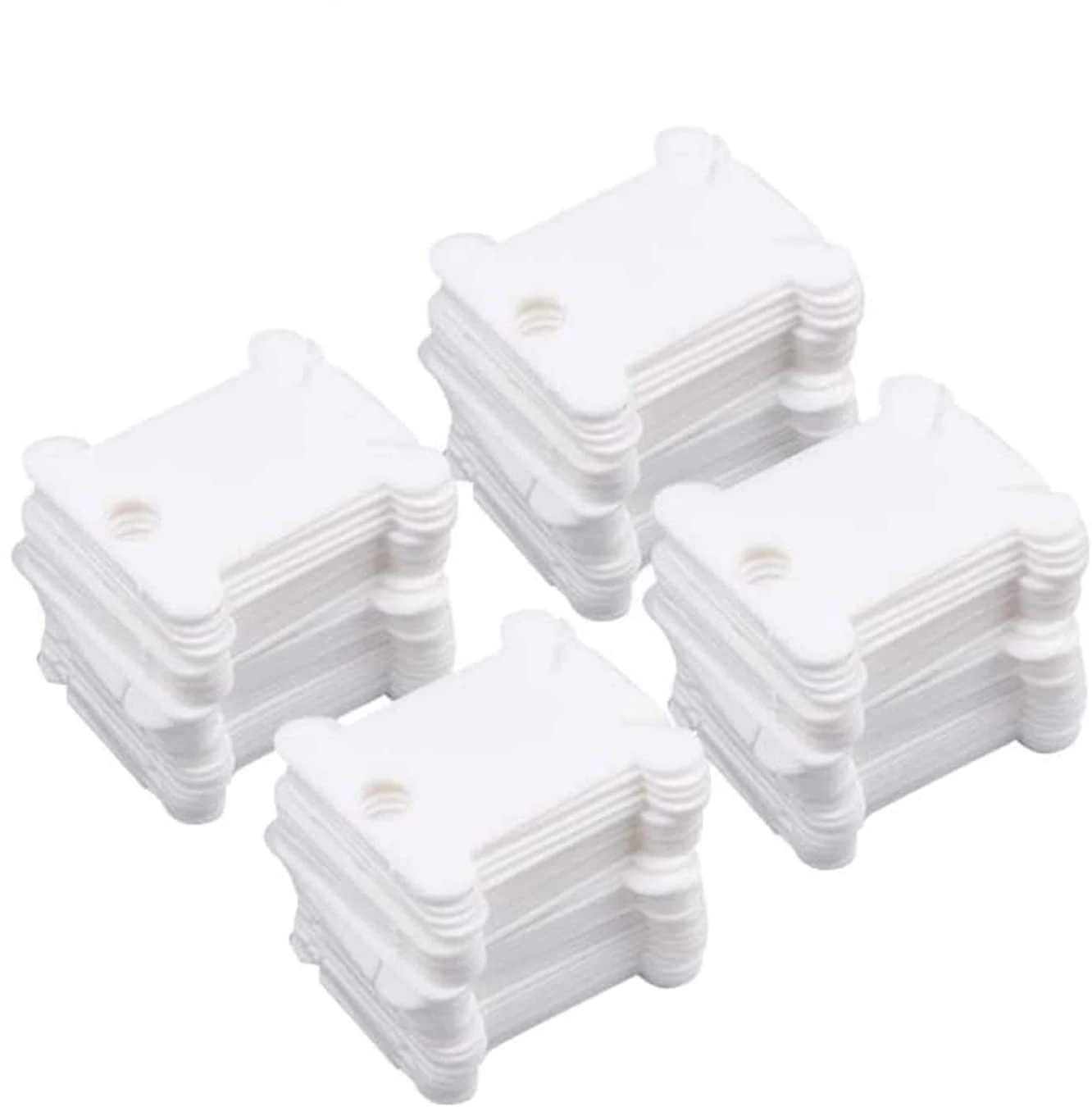 Description Picture 3 of itemD&D 30/60/120pcs Plastic Floss Bobbins Sewing Thread Organizer Holder Embroidery Floss Card DIY Craft Cross Stitch Tools