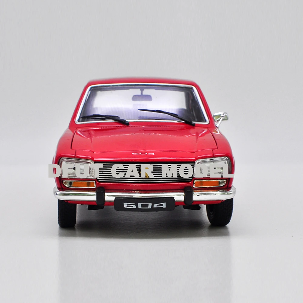 1:18 сплав 504 1975 модель автомобиля Детские игрушечные автомобили оригинальные