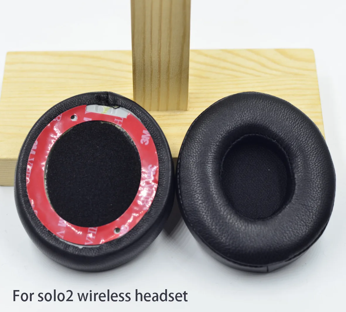 Replacement Soft Foam Ear Pads Cushions Sheepskin Leather For Beats for Solo 2 0 Solo2 solo3 Wireless Headphones Earpads