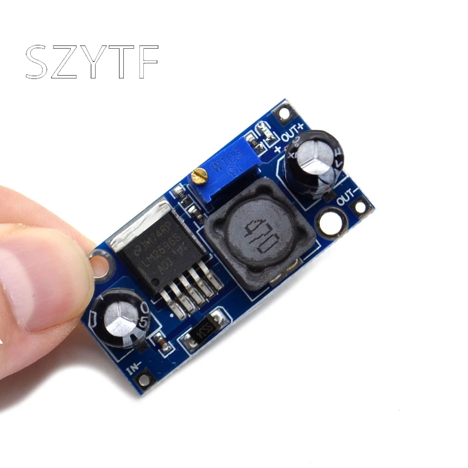 LM2596S ADJ DC Регулируемый понижающий модуль IN3 40V OUT1.5 35V|dc-dc step-down| |