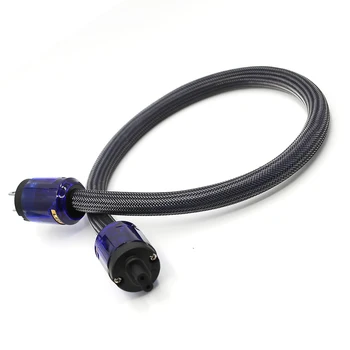 

hi-end OFC copper US version Power Cord Cable, Audiophile Power Cord Cable, Figure 8 IEC C7 USA AC audio Power Cord