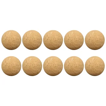 

10pcs Wooden Table Soccer Football Multifunctional Baby Replacement Indoor Mini Balls Accessories Portable 36mm Desktop Home