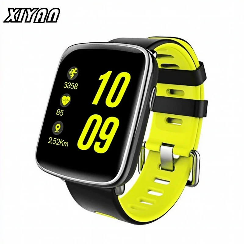 

XIYAN fitness tracker GV68 smart watch support waterproof IP68 heart rate message call reminder for ios android with Retail Box