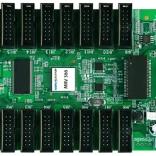 Комнатный, уличный, светодиодный экран полноцветная видео панель Novastar СВЕТОДИОДНЫЙ матричный контроллер доска MRV366 Hub75 полноцветная приемная карта