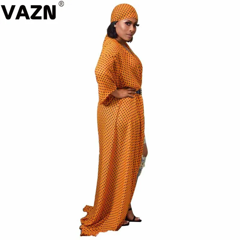 VAZN, осенняя, новейшая модель, популярная верхняя одежда из жоржета, открытая стежка, модная, сексуальная, длинный рукав, женская, Неопрятная, длинная верхняя одежда