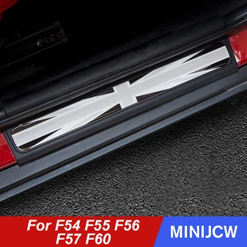 

1Set Car Styling Door Sill Epoxy Sticker Strip Protector For Mini Cooper Clubman F54 F55 F56 F57 F60 Countryman Car Accessories