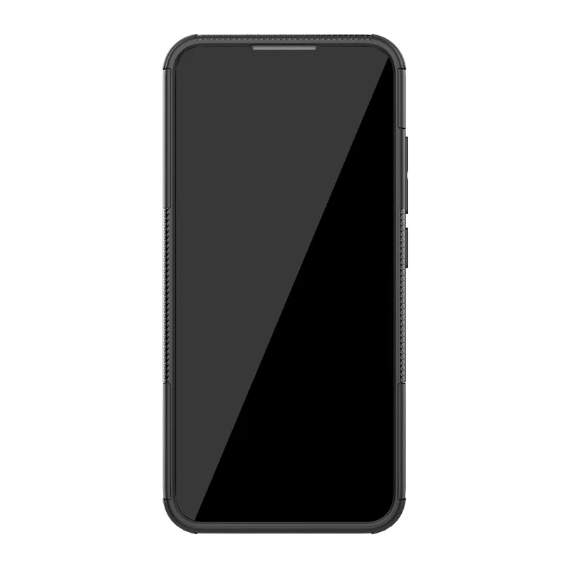 Чехол для Motorola E6 из жесткого пластика, мягкий силиконовый гибридный чехол с подставкой из поликарбоната+ термополиуретана, чехол s для Motorola E6 Plus Capa