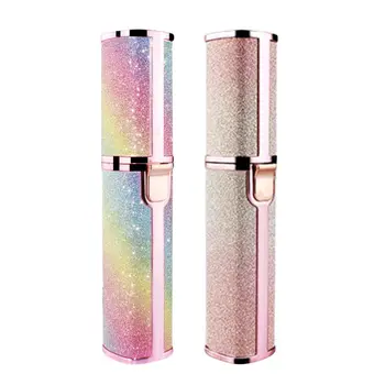 

2 in 1 Women Portable Electric Brows Trimmer Razor Hair Remover USB Rechargeable Facial Lip Eyebrow Epilator