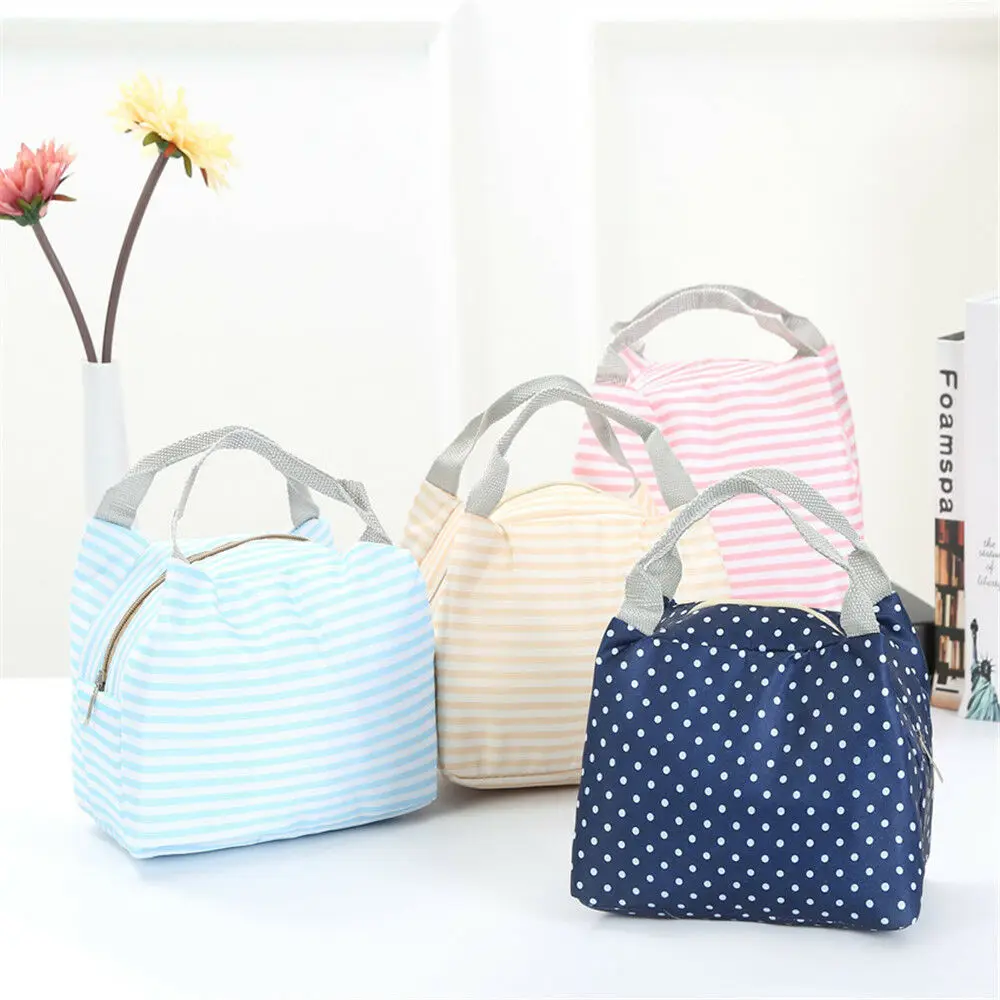 Functional Pattern font b Cooler b font Cute Portable Thermal Insulated Lunch Container Lunch Box Portable