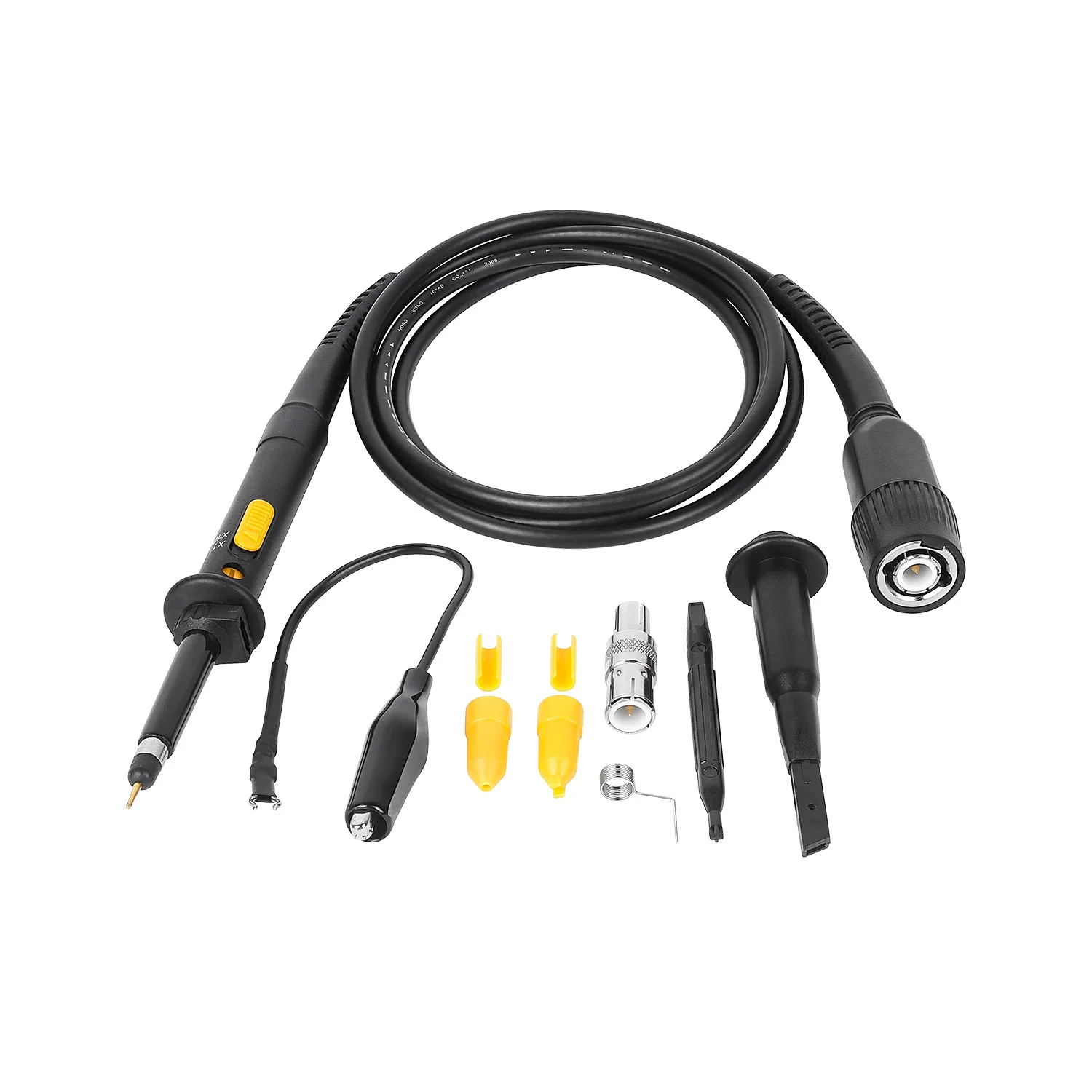 NewestProbeForOscilloscopeDso138Fnirsi1013dWithCrocodileClipsAttenuator1X10XX100