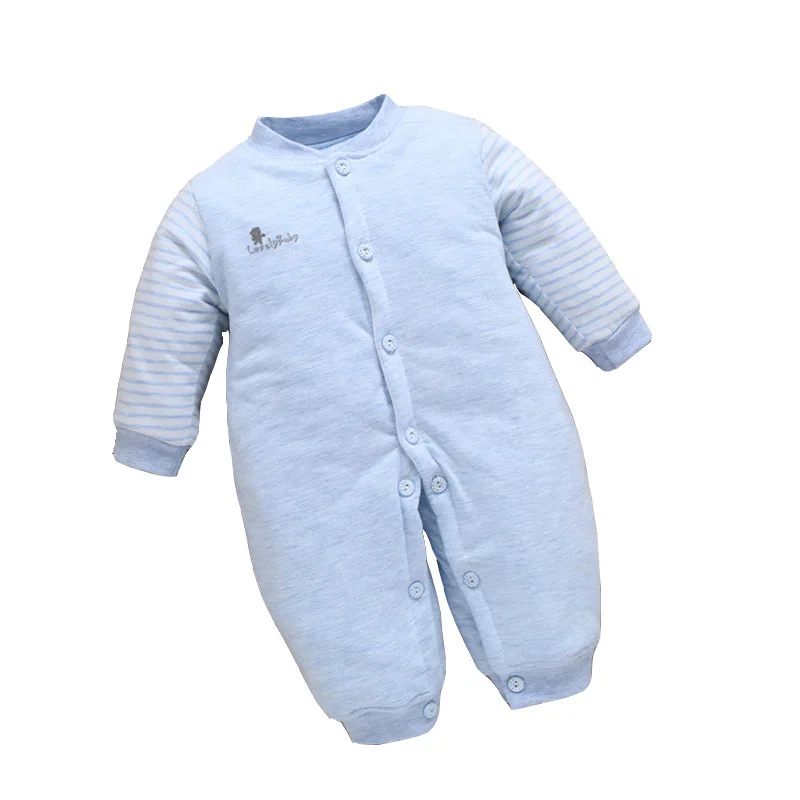 

Baby Romper Jumpsuit Polka Dot Korean Version O-Neck Rompers Cotton Three Quarter Single Breasted Romper Jumpsuit Comfortable