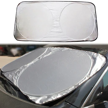 

Car Sunshade Sun Shade Front Rear Window Film Windshield Visor Cover UV Protect Reflector Car-styling