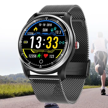 

Smart Watch Blood Pressure ECG PPG Heart Rate Sport Fitness Blood Pressure Monitor Multilanguages Smartwatch Clock For Men Women