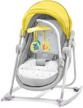 

Columpio Bebé 5 en 1 UNIMO, Balancín, Silla, Cuna, Capota, Amarillo