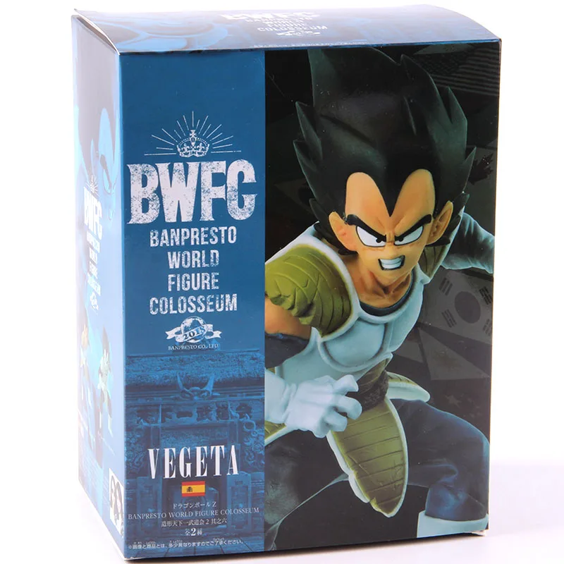 Dragon Ball Z Vegeta Bwfc Banpresto фигурка мира Колизей черная Вегета ПВХ фигурка Коллекционная модель игрушки