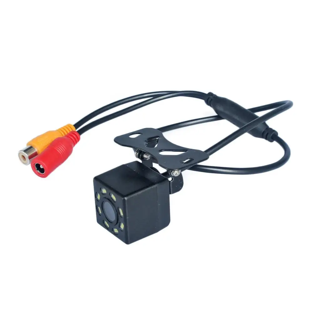 DIYKIT, 5 дюймов, 800x480, HD автомобильный монитор, водонепроницаемый, задний, 8 x светодиодный, цветной, ночное видение, резервная камера заднего вида, автомобильная камера с монитором