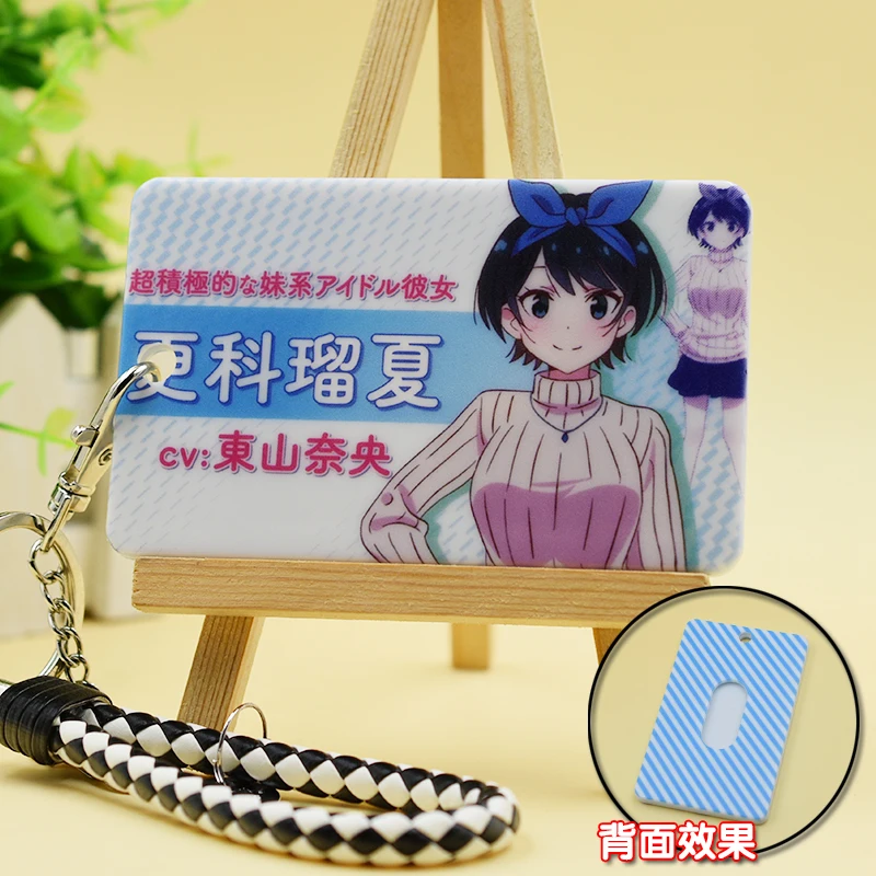 Girl Rent A Girlfriend Mizuhara Chizuru Cosplay Abs Student Id Bus Bank Card Holder Keychain Card Case Cover Pendant Toy Gift Costume Props Aliexpress