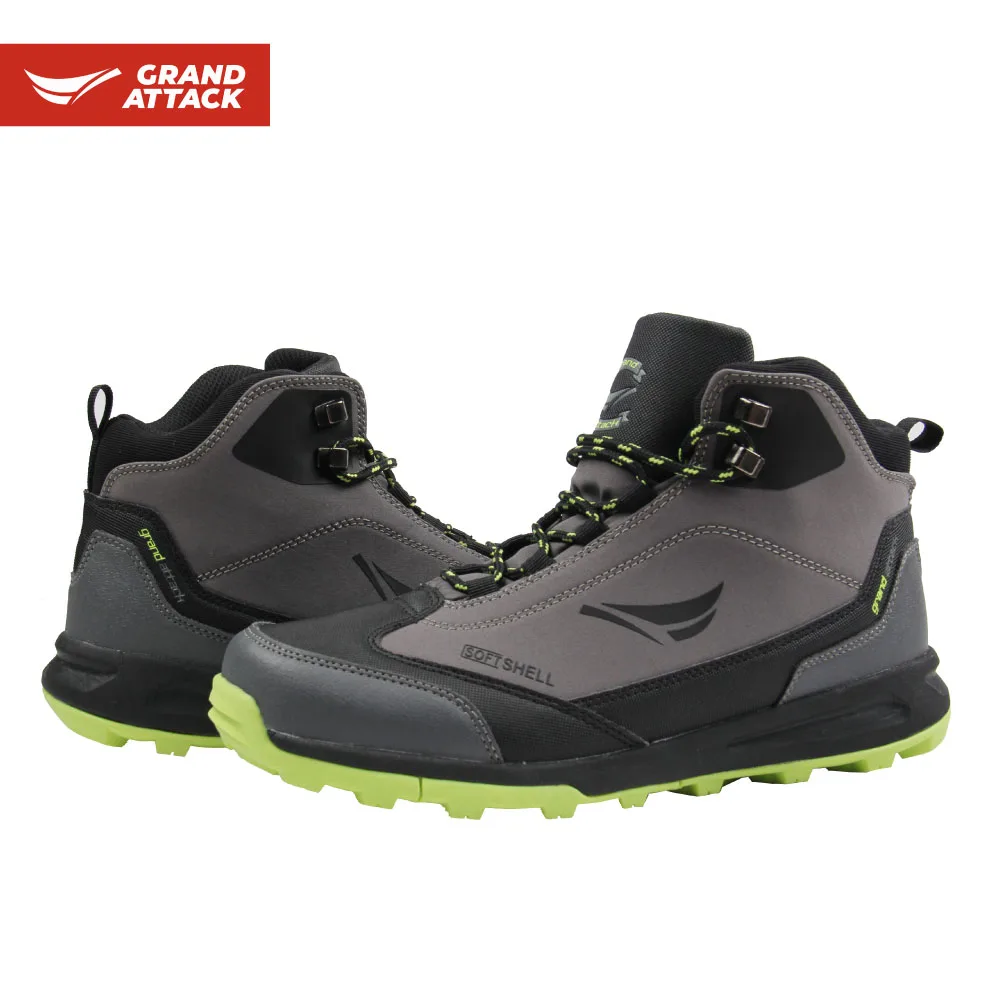 

Outdoor Soft Shell Ankle Lace up Boots Hiking Trekking Backpacking Camping Fishing Hunting