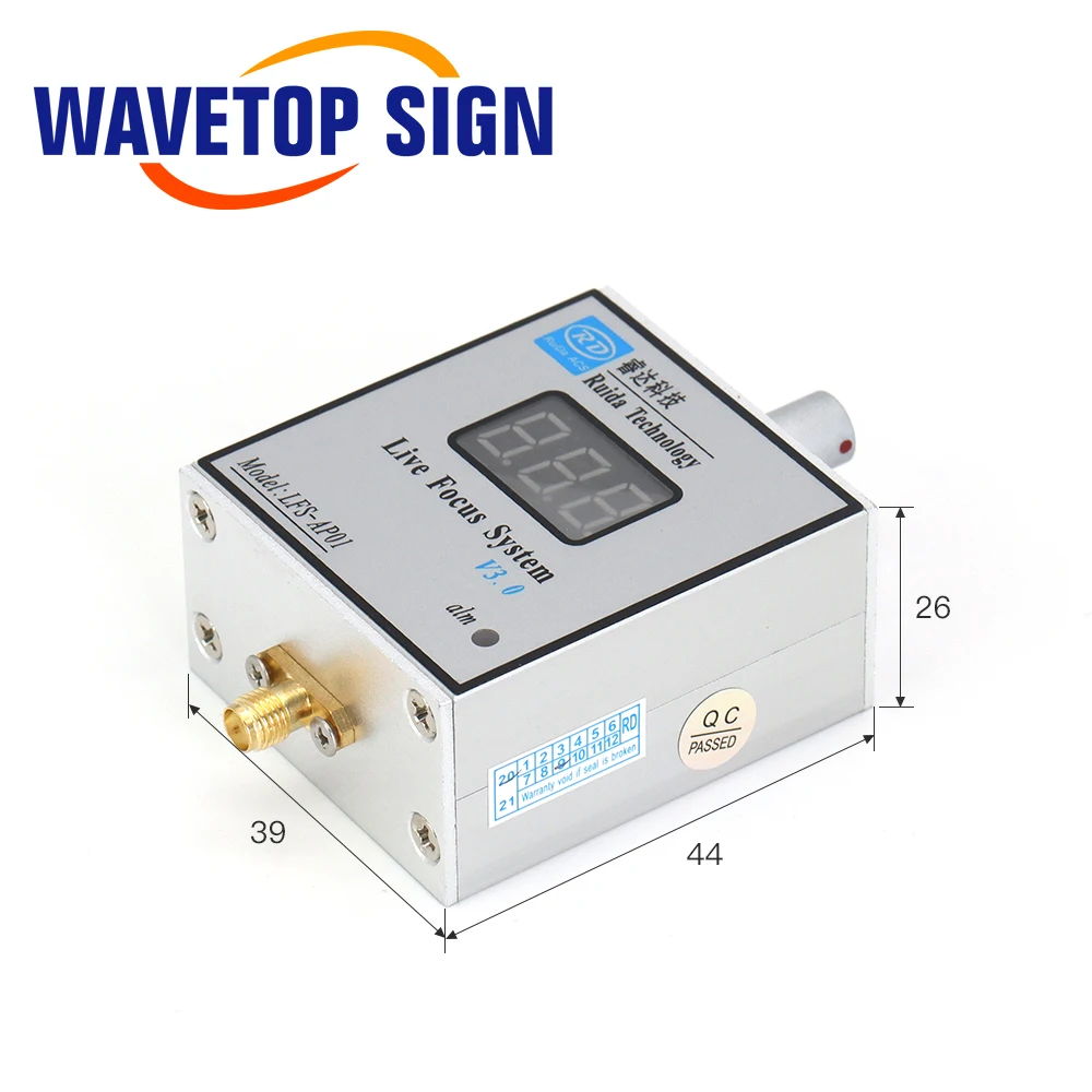 WaveTopSign Ruida LFS AM T43 AP01(S) металлическая режущая система живого фокуса усилитель и