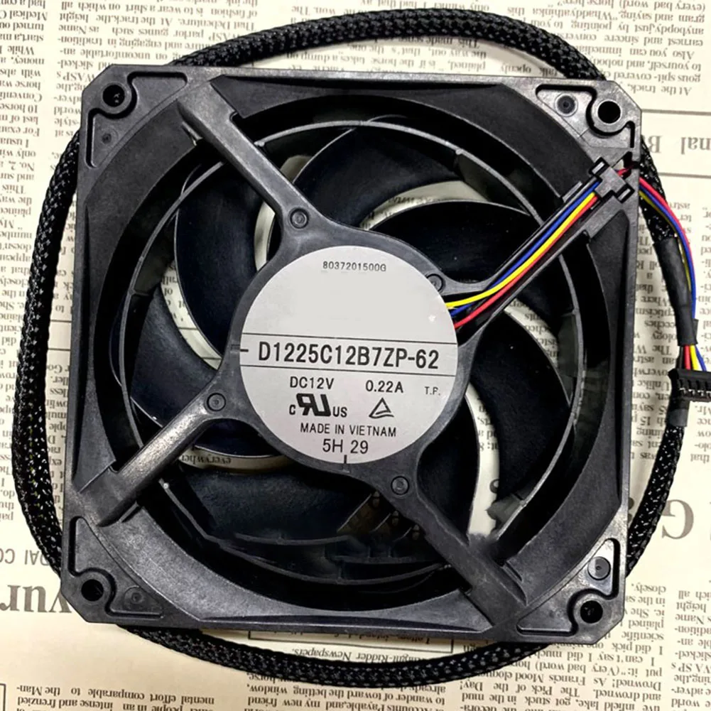 Охлаждающий вентилятор Φ для охладителя видеокарты NIDEC 4pin 12V 0.22A 12025 | Компьютеры и