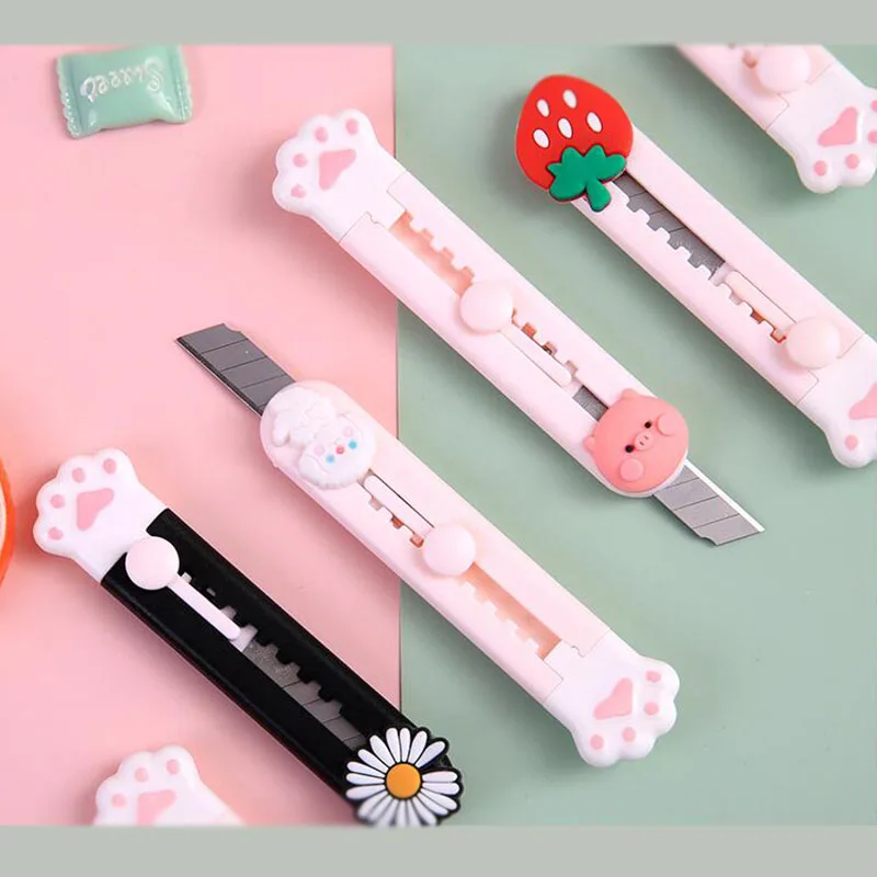 40pcs-lot-fruit-animal-cat-paw-portable-utility-knife-cute-paper-cutter-cutting-razor-blade-office-school-supply-stationery-gift