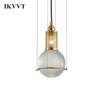 

Postmodern Creative Pendant Light Pearl Round Pendant Lamp For Bedroom Living Room Dining Room Bar Cafe Small Pendant Lamp