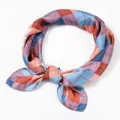 AliExpress New Style Scarf Silk Scarves Women's Versatile Spring And Autumn Multi-functional Scarf Decoration Small Square