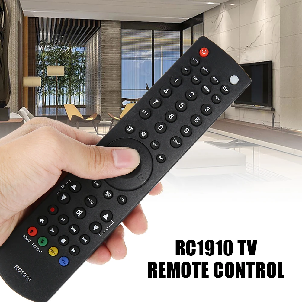 

1Pcs Portable Universal Remote Control for RC1910 TV Wireless Smart Remote Control Replacement for Toshiba RC1910 Controller