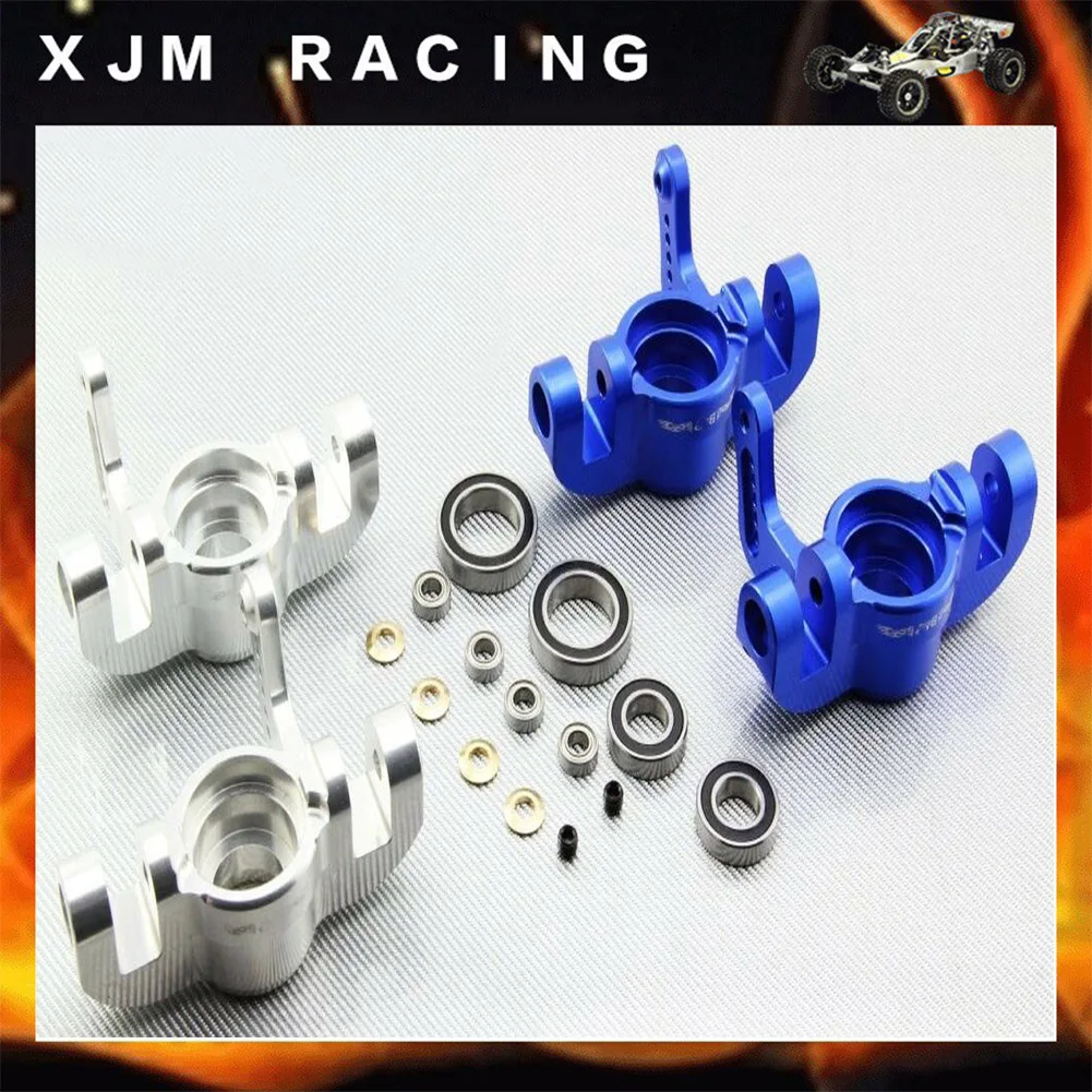 

Aluminum CNC Metal Front Wheel Hub Carrier Kit for 1/5 GTB Racing Losi 5ive T Rofun Rovan LT Kingmotor X2 TRUCK RC CAR PARTS