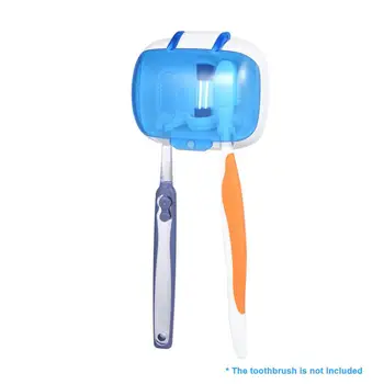 

Toothbrush Sterilizer Wall-mounted UV Lamp Disinfection Box Anti-bacteria Ultraviolet Tooth brush Holder