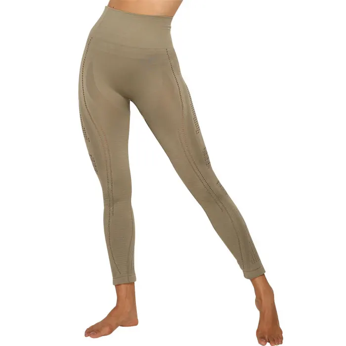 Новые Женские Штаны Для Йоги цельнотканная зауженная фитнес-Упражнение Беговая подтяжка бедра брюки