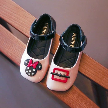 

Children's Square Shoes Cartoon Character Cute PVC Casual Shoes Breathable Non-slip Shoes With Soft Sole For Baby Girls
