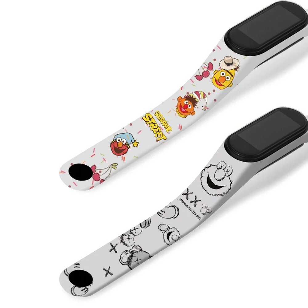 The New Wristband Is Suitable for Mi Band 6 Wristband Smart Bracelet Personality Replacement Mi Band 5 Smart Strap Xiaomi Band