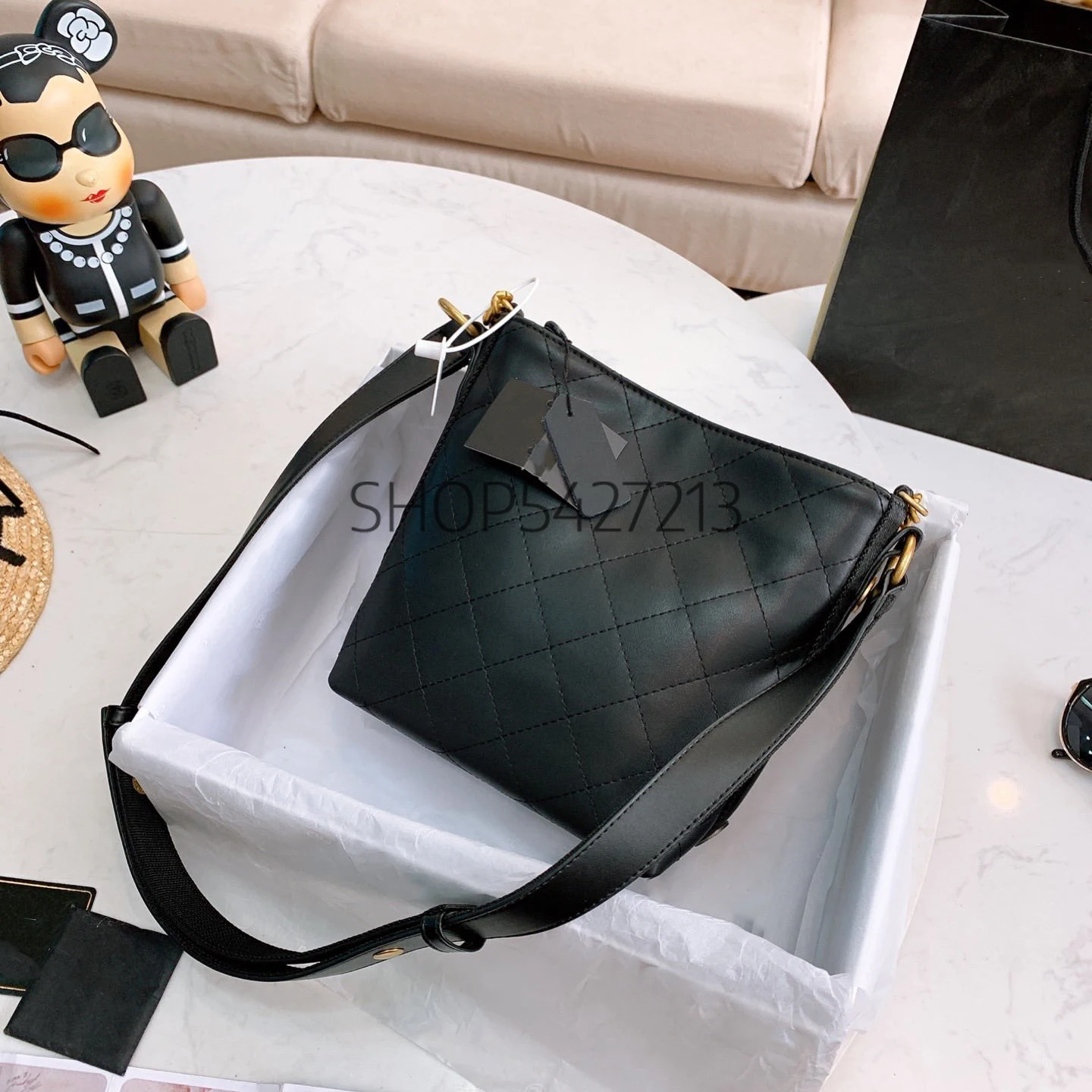 

Luxury brand small fragrance style handbag large capacity designer one shoulder ladies bag trend diagonal cross bag handbag chai