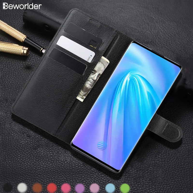 Чехол Nex3 для телефона Vivo Nex 3 чехол s из искусственной кожи с откидной крышкой и