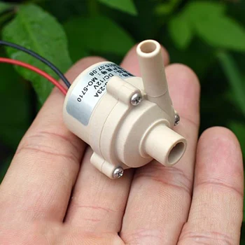 

Micro Mini Brushless Water Pump with Built-in Drive Electric DC 12V 0.38A Mute High Efficiency Large Flow DIY Fish Tank Aquarium